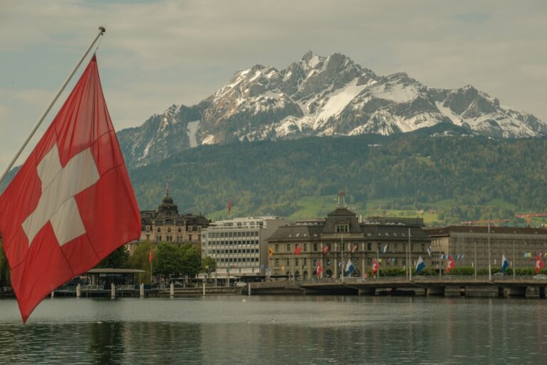 Photo Swiss flag